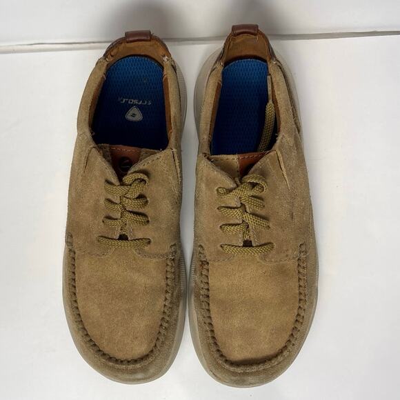 Clarks Driftway Low Men\'s Beige Suede Boat Shoe - Size 7.5 main image 8